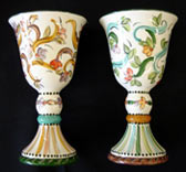 Pair of Wine Cups for the Bride and Groom