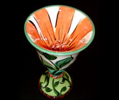 7" Kiddush cup - "Flower"Bar/Bat Mitzvah Babies, Weddings