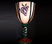 7" Kiddush cup - "Fruitful"