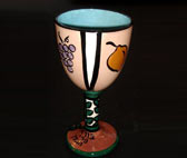 7" Kiddush cup - "Fruitful"Bar/Bat Mitzvah Babies, Weddings