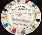 Latke Plate with Recipe!