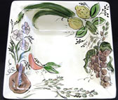 Fruits of the Seasons - 14" square server