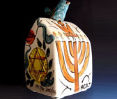  Tzedakah Box (and Seder Plate)